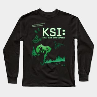 Koala Scene Investigation Long Sleeve T-Shirt